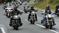 Heuer müssen die Biker auf die Parade verzichten. Dafür wird im Harley Village gefeiert. (Bild: Hermann Sobe)