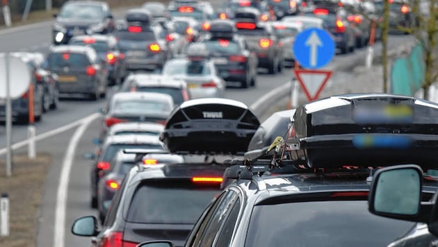 The regulations are intended to avoid long traffic jams on the lower-ranking road network in ...