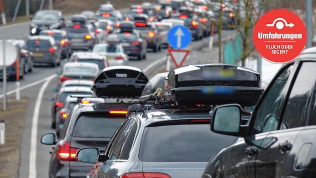 The regulations are intended to avoid long traffic jams on the lower-ranking road network in ...