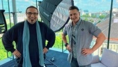 Rudi Dolezal traf für seine Produktion „Ich bin positiv“ unter anderem den Sänger Andreas Gabalier. (Bild: Rudi Dolezal)