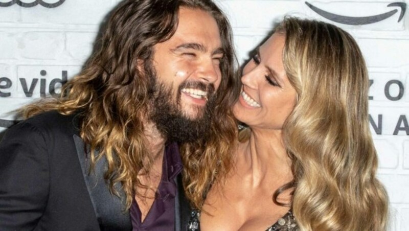 Tom Kaulitz und Heidi Klum (Bild: KYLE GRILLOT / AFP / picturedesk.com)