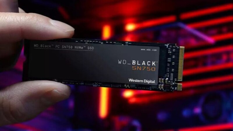 M.2-SSDs im Steckkartenformat sind angenehm platzsparend. (Bild: Western Digital)