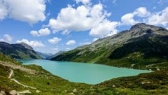 Der Silvretta Stausee (Bild: Rubina Bergauer)