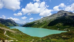 Der Silvretta Stausee (Bild: Rubina Bergauer)