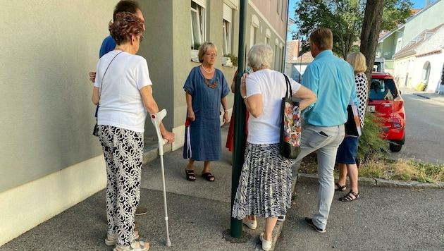 Im Vorfeld der Verhandlung wurde bereits hitzig debattiert. (Bild: Josef Poyer)