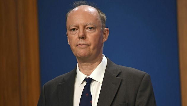 Chris Whitty, der medizinische Chefberater der britischen Regierung (Bild: AP)