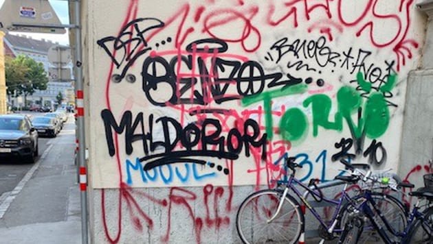 Graffitis beschäftigen seit Jahren auch die Behörden. (Symbolbild) (Bild: zVg)