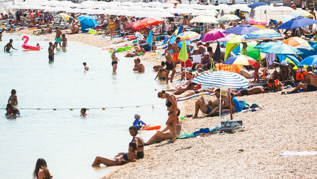 Kroatien ist heuer als Urlaubsdestination heiß begehrt, was leider aber auch Schattenseiten hat. (Bild: PIXSELL / EXPA / picturedesk.com)