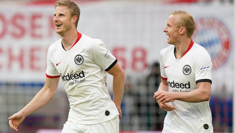 Martin Hinteregger won the Europa League in 2022 in Eintracht Frankfurt kit - after which he ended his active professional career at the age of 29 (Bild: GEPA)