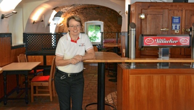 Tina Mosser sucht für den Gasthof Kröpfl neue Pächter. (Bild: Fister Katrin)