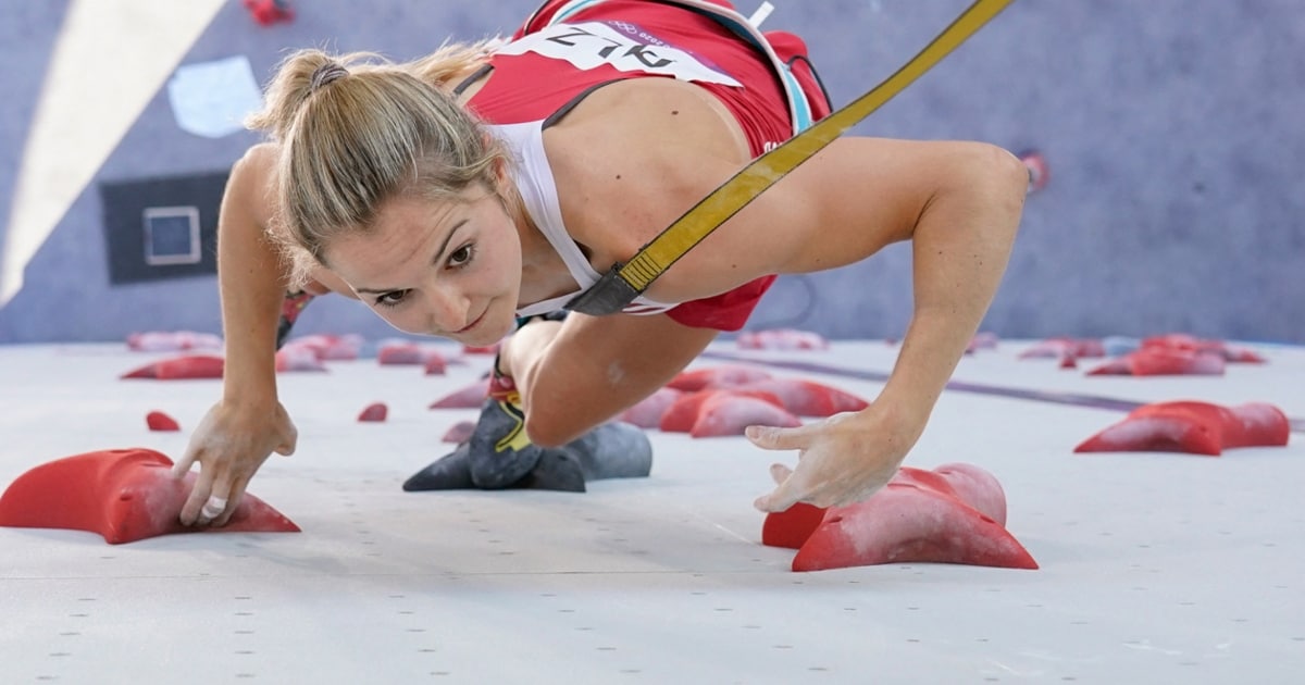 OlympiaKlettern Finale! Jessica Pilz im Vorstieg nicht aufzuhalten