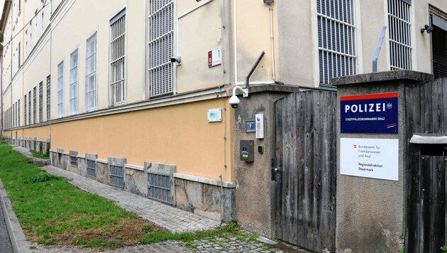 Das Bundesamt für Fremdenwesen und Asyl in Graz. (Bild: Christian Jauschowetz)