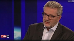 Peter Hacker (SPÖ) zeigte in der „ZiB 2“ kein Verständnis für die Debatte um kostenpflichtige Corona-Tests. (Bild: Screenshot tvthek.orf.at/ZIB 2)