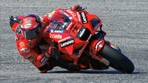 Die Ducatis sind die großen Favoriten. Francesco Bagnaia ist einer von ihnen. (Bild: Pail Sepp)