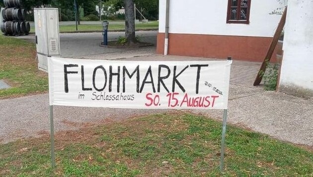 Am 15. August findet im Schlossahaus ein Flohmarkt statt. (Bild: Verein Schlossahaus)