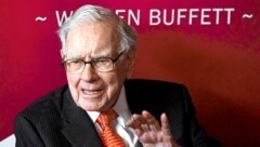 Multi-Milliardär Warren Buffett ist nicht nur extrem reich, er ist auch weltweit einer der großzügigsten Spender. (Bild: Associated Press)