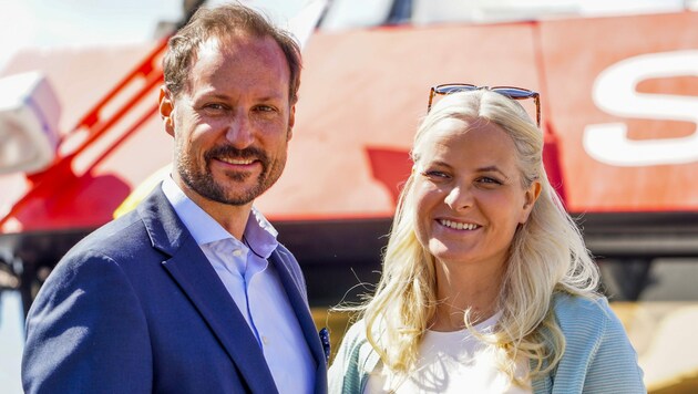 Kronprinz Haakon und Kronprinzessin Mette-Marit von Norwegen (Bild: Terje Pedersen / NTB / picturedesk.com)