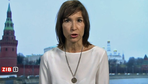 Sendepause: ORF-Korrespondentin Carola Schneider musste Moskau verlassen. (Bild: tvthek.orf.at)