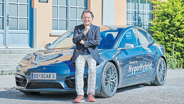 Das Unternehmen „Obrist Powertrain“ stellt seit 25 Jahren CO2-neutrale Komponenten für die Automobilbranche her und hat den Hyperhybrid entwickelt. (Bild: studio22 - marcel hagen)