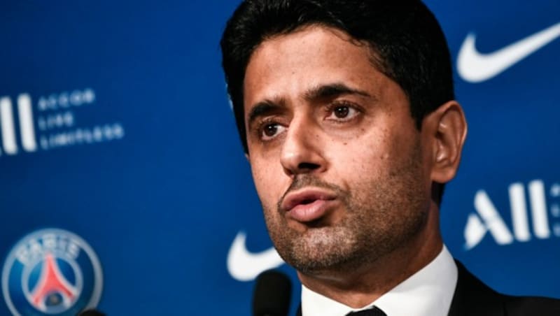 PSG-Präsident Nasser El Khalifi (Bild: AFP)