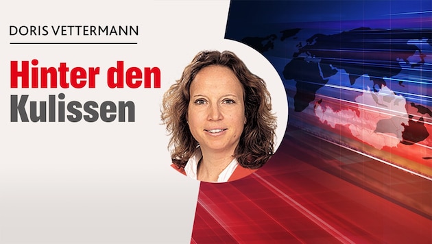 Kommentiert für die „Krone“: Polit-Insiderin Doris Vettermann (Bild: stock.adobe.com, Krone KREATIV)