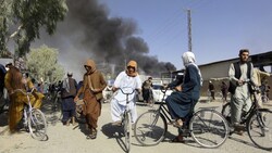 Die NATO zieht ab und die Taliban übernehmen zunehmend das Land. (Bild: AP/Sidiqullah Khan)