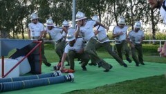 Ohne Fleiß kein Preis! Das Training ist hart, macht aber Spaß. (Bild: Günter Prünner / BZFKDO Eisenstadt)