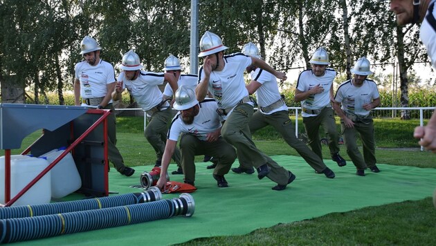 Ohne Fleiß kein Preis! Das Training ist hart, macht aber Spaß. (Bild: Günter Prünner / BZFKDO Eisenstadt)