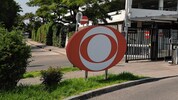 Die Einfahrt zum ORF-Zentrum