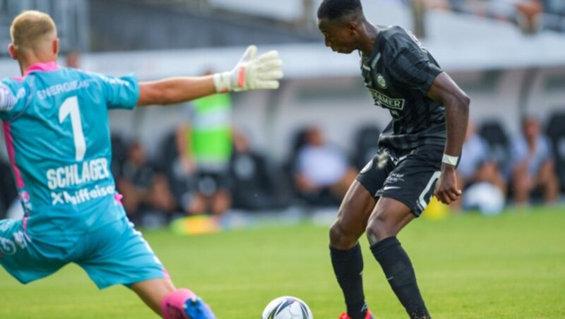 Alexander Schlager (li.) und Kelvin Yeboah (re.) (Bild: GEPA pictures)