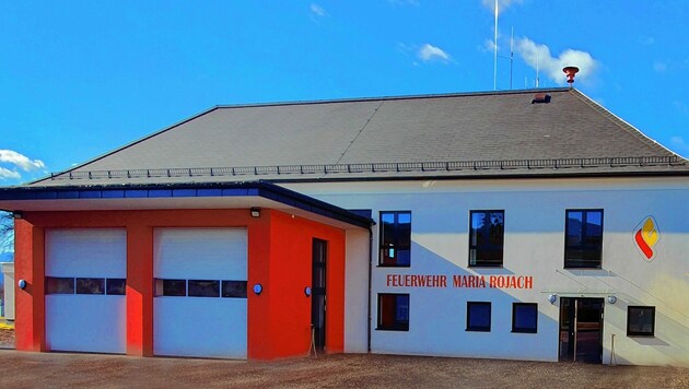 Aus dem ehemaligen Dorfheim in Maria Rojach haben die Lavanttaler Feuerwehrleute ein modernes Rüsthaus gemacht. (Bild: Feuerwehr Maria Rojach)