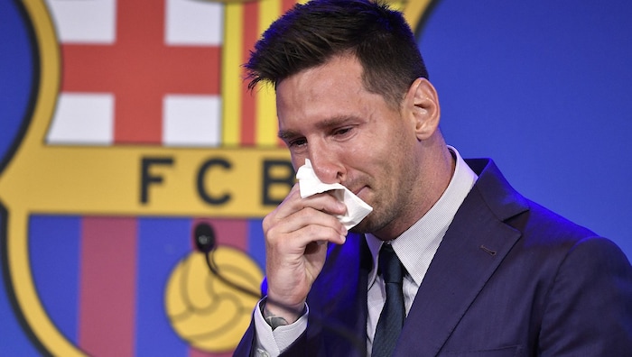 Bei Lionel Messi flossen damals die Tränen.