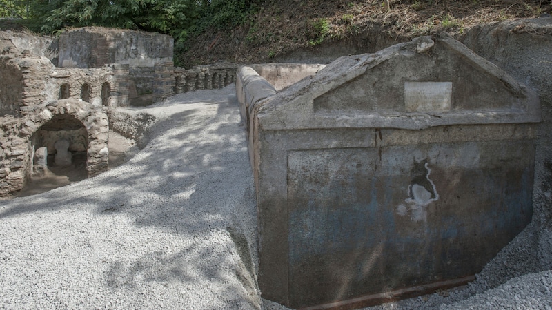 Hier wurden die Überreste von Marcus Venerius Secundio gefunden. (Bild: Pompeii Archeological Park)