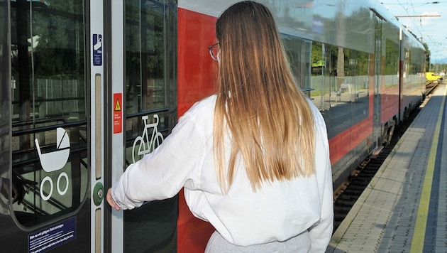 Zug ist abgefahren: Allerdings ohne die 12-Jährige an Bord (Bild: Pressefoto Franz Crepaz)