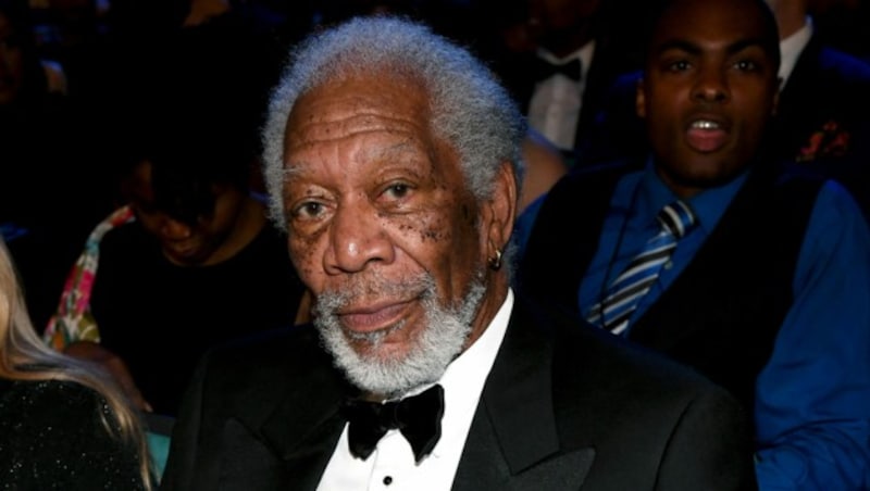 Morgan Freeman im Jahr 2020 (Bild: Paras Griffin / GETTY IMAGES NORTH AMERICA / Getty Images via AFP)