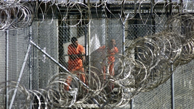 Das umstrittene Gefangenenlager Guantánamo auf Kuba (Archivbild) (Bild: AFP)