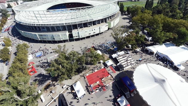 Der Tag des Sports 2021 findet am 25. September am Vorplatz des Ernst-Happel-Stadions statt. (Bild: APA/HERBERT P. OCZERET)