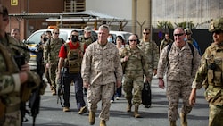US-Truppen haben am Flughafen von Kabul ein Kontrollzentrum für Evakuierungen eingerichtet. (Bild: AFP)