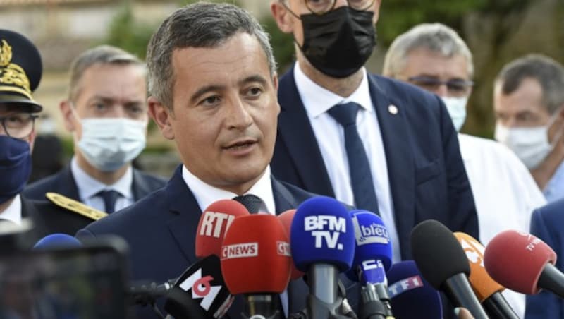 Frankreichs Innenminister Gérald Darmanin (Bild: AFP)