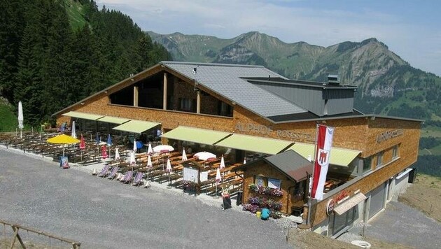 Die Bergstation Rossstelle in Mellau. (Bild: Anton Fröwis, Bregenzerwald Tourismus)