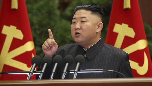 Nordkoreas Machthaber Kim Jong Un (Bild: AP)