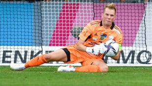 Rene Swete wurde in Hartberg zum Kult-Goalie. (Bild: GEPA)