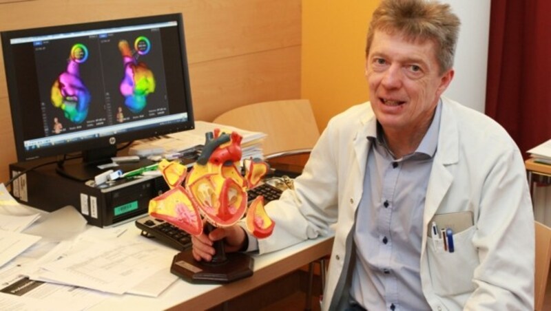 Kardiologie-Koryphäe Helmut Pürerfellner (Bild: Christoph Gantner)