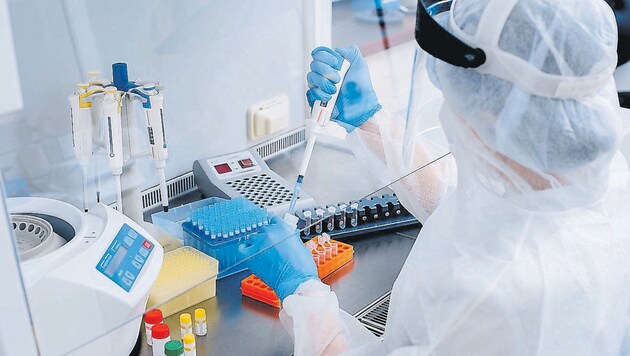 In allen sieben Teststraßen wird bald der PCR-Test durchgeführt. (Bild: ©salomonus)