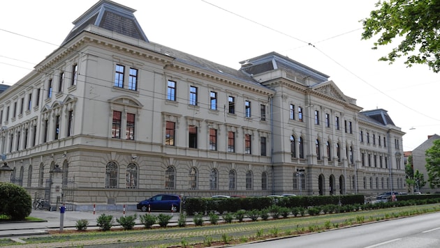 La sentencia no firme se dictó el jueves en el Tribunal Penal de Graz. (Bild: Christian Jauschowetz)