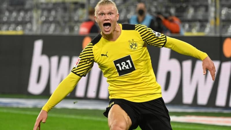 Erling Haaland (Bild: APA/AFP/Ina Fassbender)