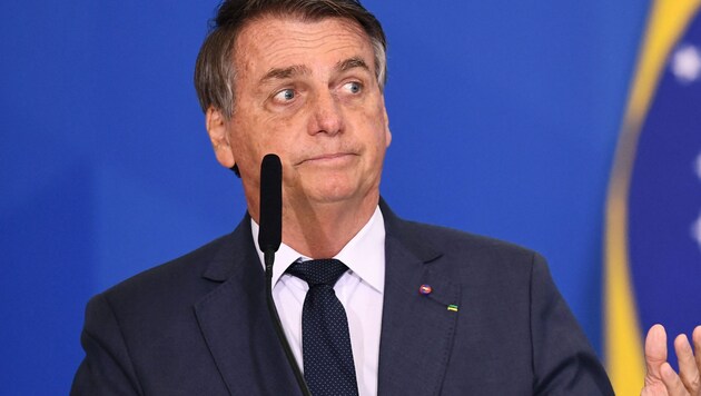 Der scheidende brasilianische Präsident Jair Bolsonaro
