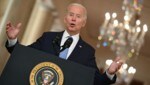 Joe Biden verteidigt das Afghanistan-Fiasko. (Bild: AFP)