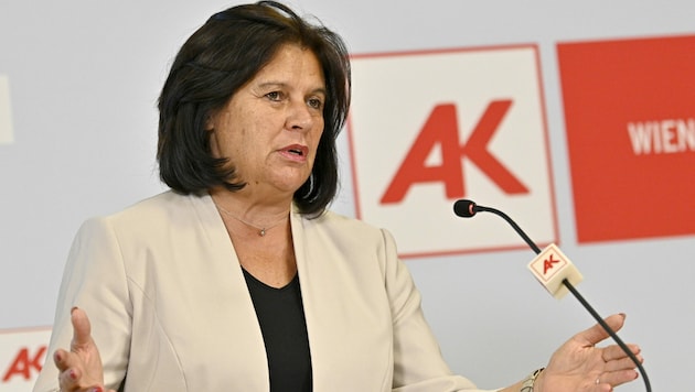 AK-Präsidentin Renate Anderl appelliert an Unternehmen und die Politik. (Bild: APA/HANS PUNZ)