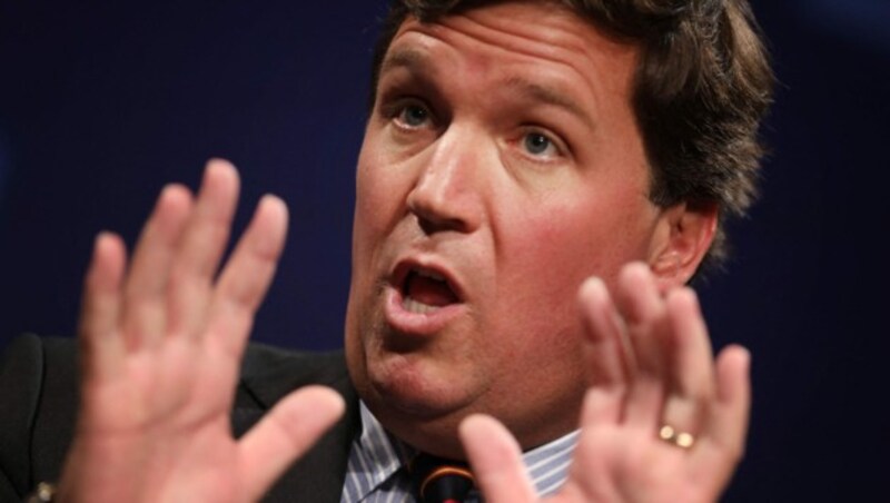 Moderator Tucker Carlson (Bild: AFP/Getty Images/Chip Somodevilla)